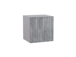 Шкаф навесной Ливерпуль, белый/бетон светлый