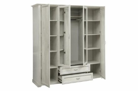 Шкаф 4х-створчатый Сохо 32.01 