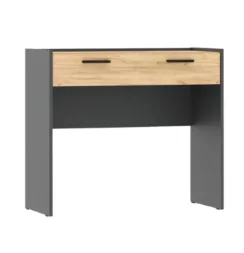 Стол туалетный Оттавия, Антрацит/Дуб Крафт Золотой 