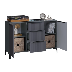 Комод Кимберли, Графит